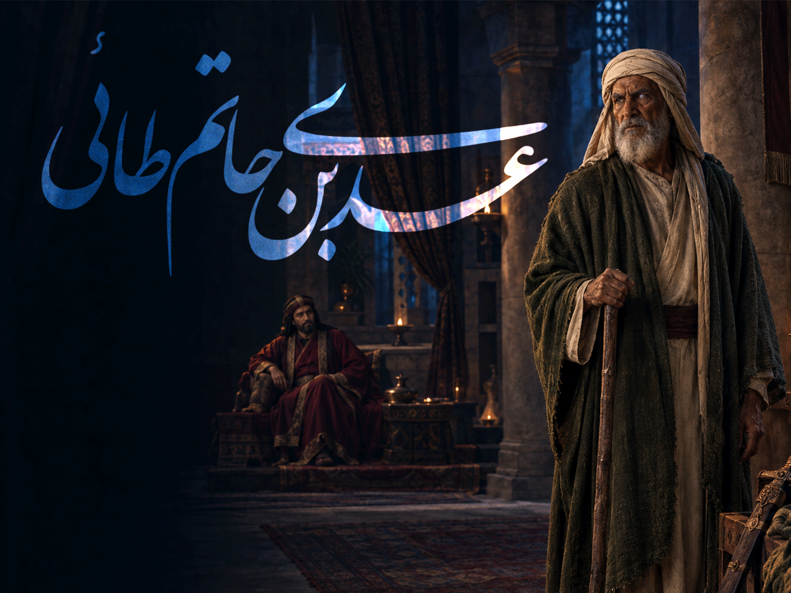 عدی بن حاتم طائی؛ وفاداری + جان‌فشانی به عشق علی